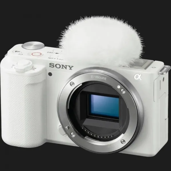 Цифровий фотоапарат Sony ZV-E10 Body (White) (ILCZVE10W.CEC) (Standard)