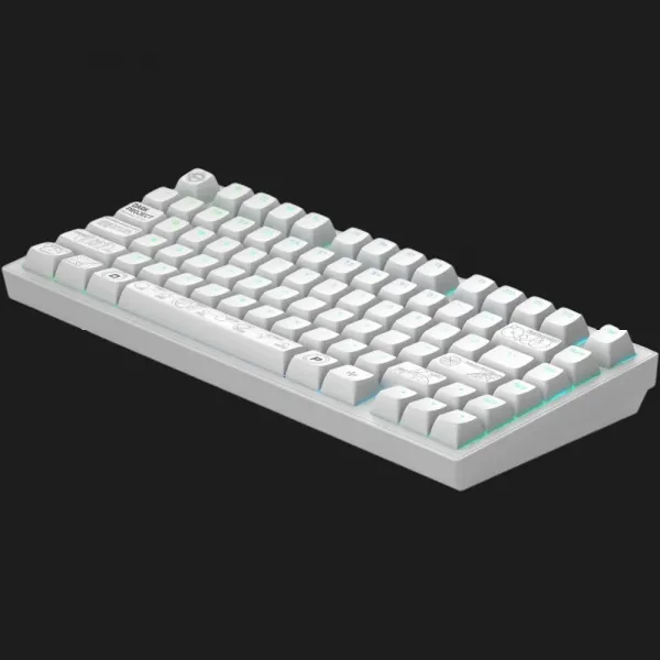 Клавіатура ігрова Dark Project ALU81 Terra Nova (White) (UA)