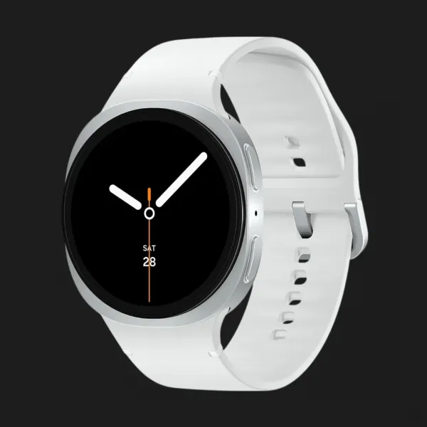 Смарт-годинник Samsung Galaxy Watch 8 40mm (e-SIM) (Silver) (Standard)