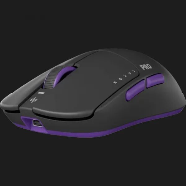 Ігрова миша Dark Project Novus Pro (Black/Violet) (UA)