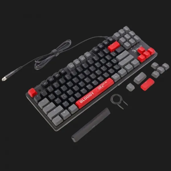 Клавіатура дротова Bloody S310N (Energy Red) (UA)