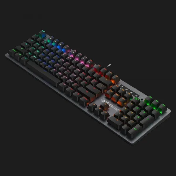 Клавіатура ігрова Bloody B760 (Gray) Green Sw (UA)