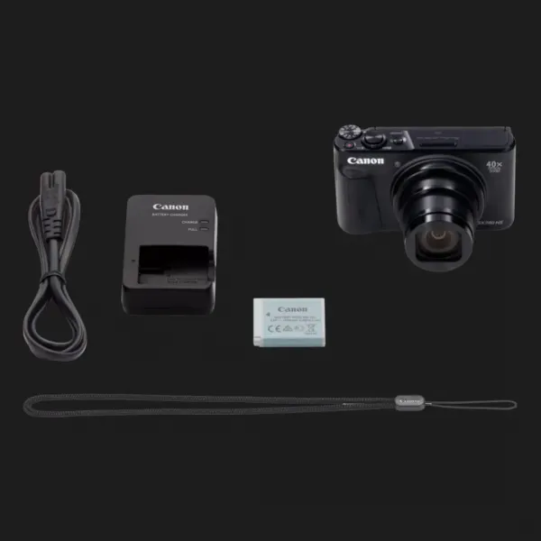 Компактний цифровий фотоапарат Canon PowerShot SX740 HS (Black) (2955C012) (Standard)