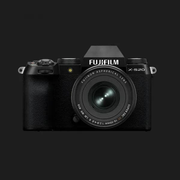 Цифровий фотоапарат Fujifilm X-S20 Kit 16-50mm WR (Black) (16843129) (Standard)