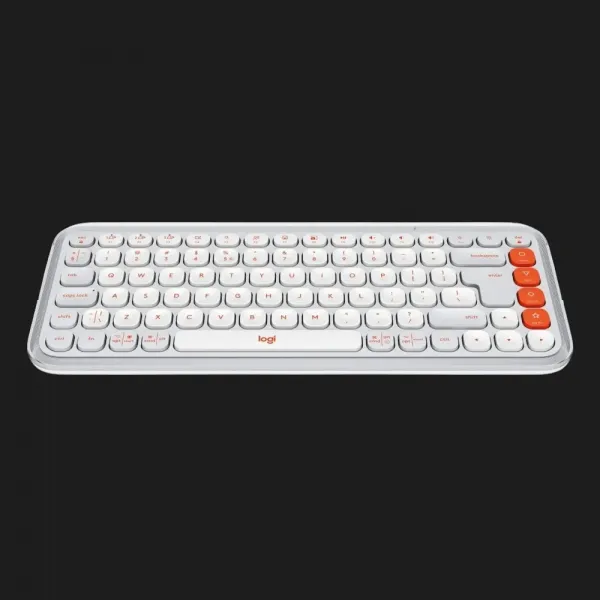 Клавіатура бездротова Logitech Pop Icon Keys (Off White) (UA)