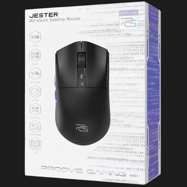 Ігрова миша Proove Gaming Jester 8K (Black) (UA)