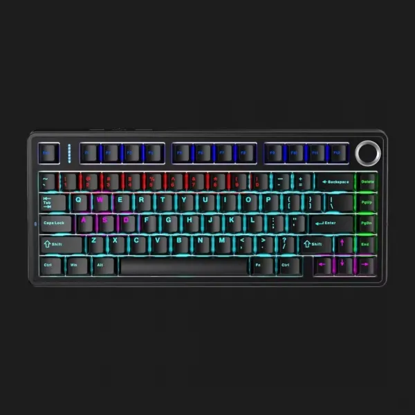 Клавіатура ігрова AULA F75 (Black) (UA)