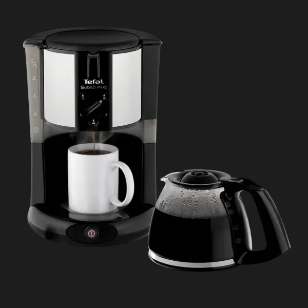 Кавоварка крапельна Tefal Subito Mug (Black) (CM290838)