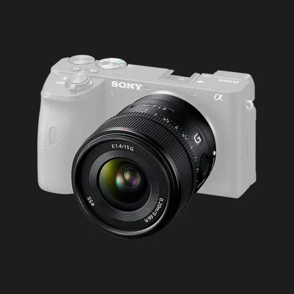 Ширококутний об'єктив Sony E 15mm f/1.4 G (SEL15F14G.SYX) (Standard)
