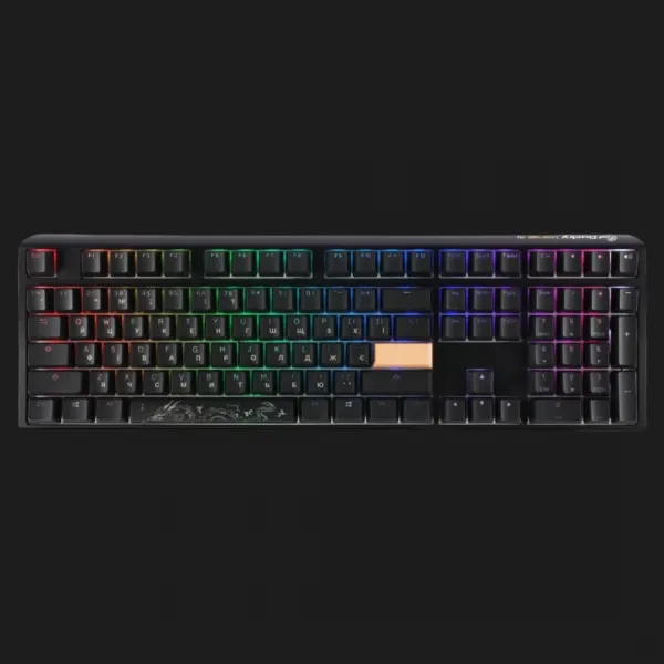 Клавіатура ігрова Ducky One 3 Cherry MX Speed silver RGB (Black) (UA)