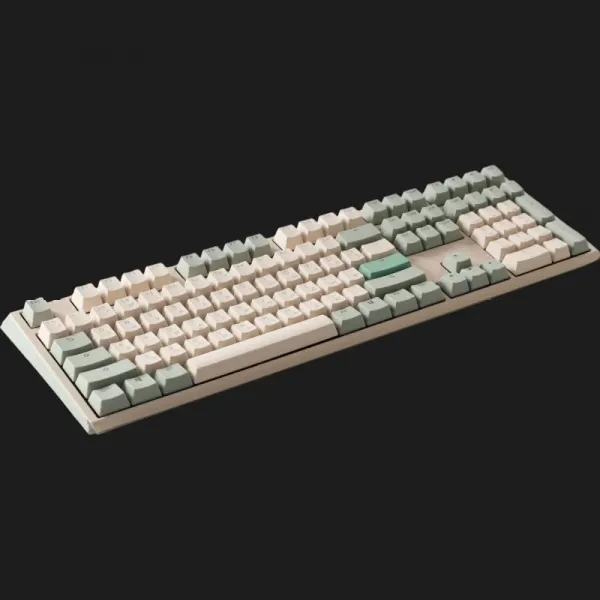 Клавіатура ігрова Ducky One 3 Cherry MX Red (Matcha Cream) (UA)
