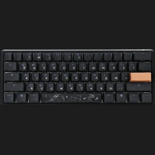 Клавіатура ігрова Ducky One 3 Mini Cherry MX Red RGB (Black) (UA)