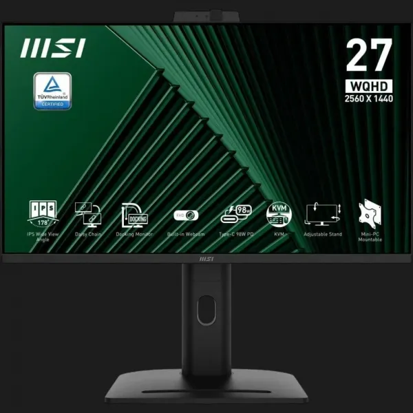 Монітор MSI 27" Pro MP275QPDG IPS 100Hz (UA)