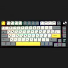 Клавіатура ігрова Epomaker TH80 SE Flamingo (Black) (UA)