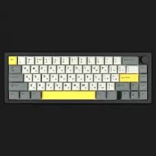 Клавіатура механічна бездротова Epomaker EK68 Flamingo (EK68-B-F) (Black) (UA)