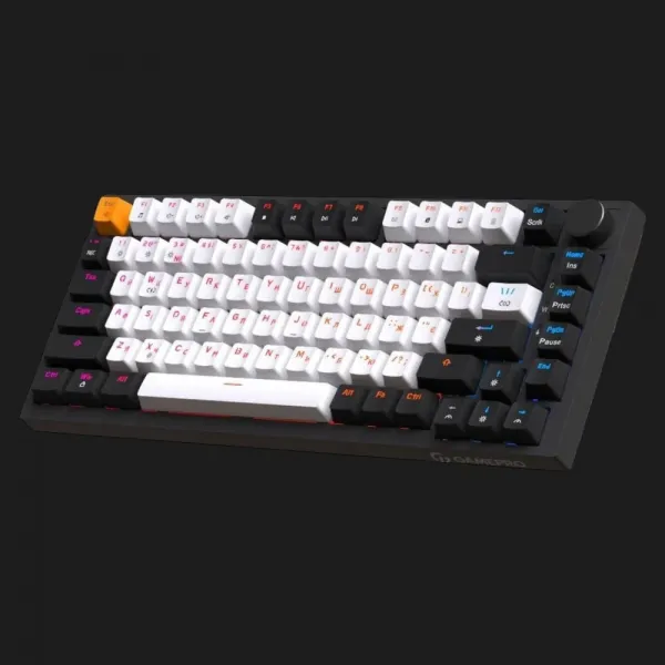Ігрова клавіатура GamePro MK160B (Red) з Hot-Swap RGB Black (UA)