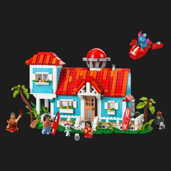 Конструктор LEGO Disney Пляжний будинок Ліло і Стіч (43268)
