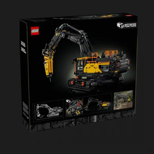 Конструктор LEGO Technic Екскаватор Volvo EC500 Hybrid (42215)
