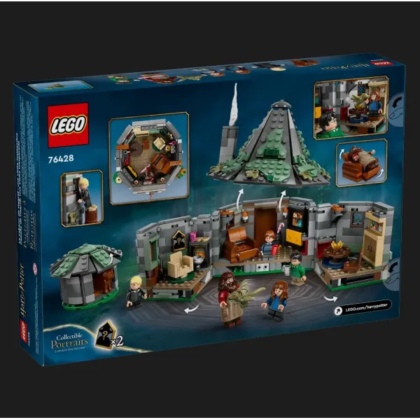 Конструктор LEGO Harry Potter Хатинка Геґріда: Несподівані гості (76428)