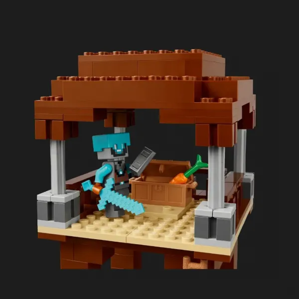 Конструктор LEGO Minecraft Аванпост розбійників та спустошувач (21278)