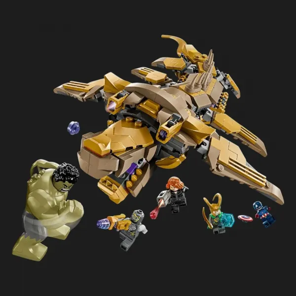 Конструктор LEGO Marvel Месники проти Левіафана (76290)