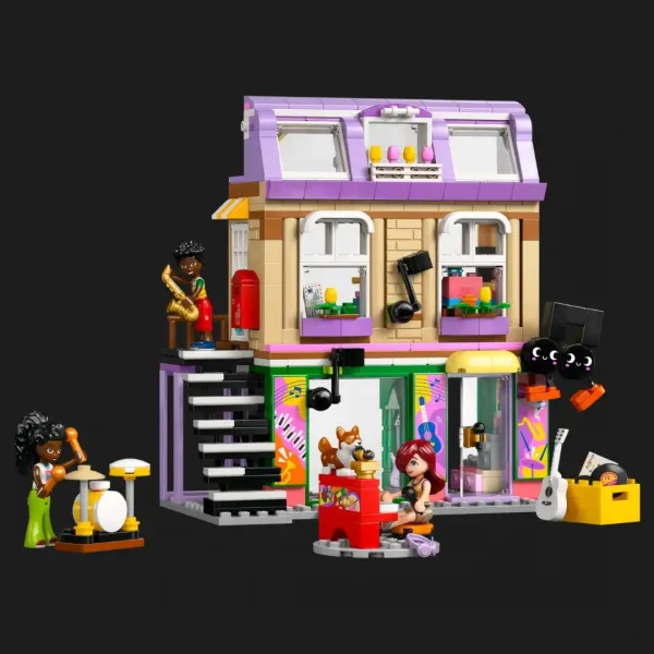 Конструктор LEGO Friends Музична крамниця і квартира (42653)