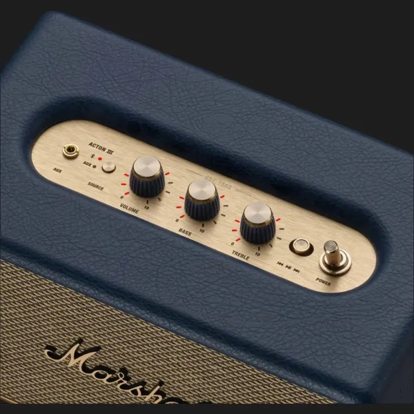 Акустика Marshall Loud Speaker Acton III Bluetooth (Midnight Blue)