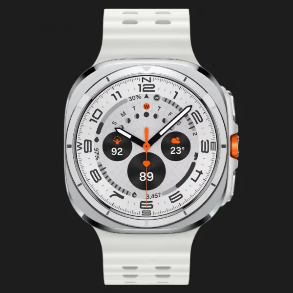 Смарт-годинник Samsung Galaxy Watch Ultra 2025 (Titanium White) (Standard)