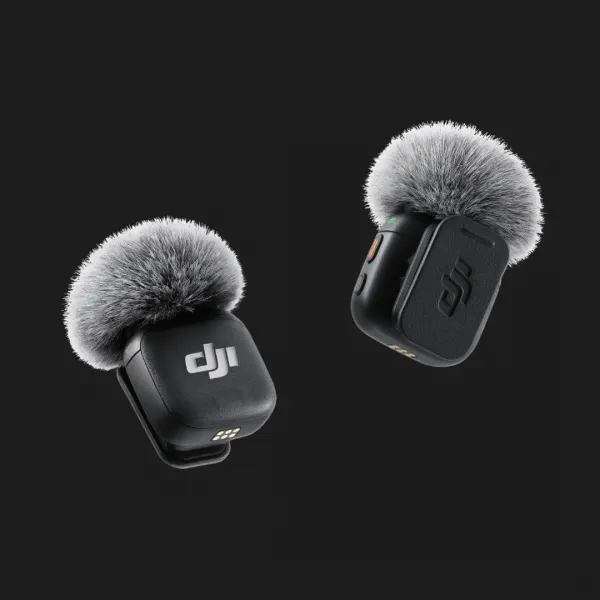 Мікрофонна радіосистема DJI Mic 3 (2 TX + 1 RX + Charging Case) (CP.RN.00000480.01)