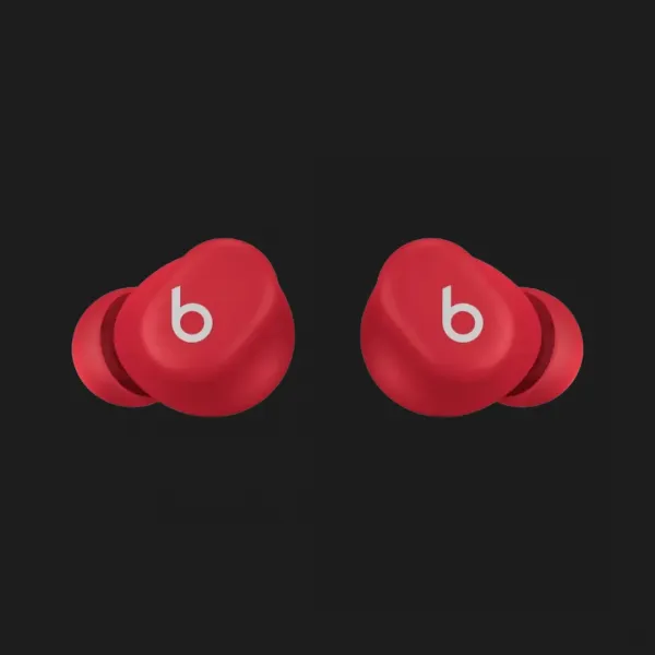 Навушники Beats Solo Buds (Transparent Red)