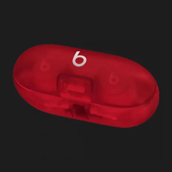 Навушники Beats Solo Buds (Transparent Red)