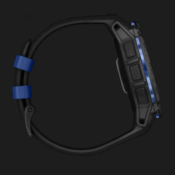 Garmin Instinct 3 50mm AMOLED Black with Black/Bolt Blue Band