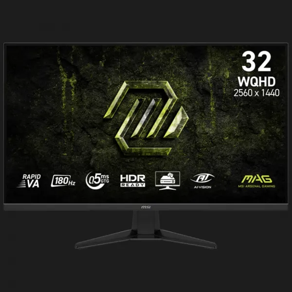 Монітор MSI 31.5” MAG 325QF E18V VA 180Hz (UA)