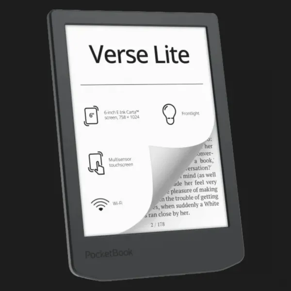 Електронна книга PocketBook Verse Lite (Midnight Gray)