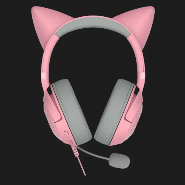 Ігрова гарнітура RAZER Kraken Kitty V2 (Quartz) (RZ04-04730200-R3M1) (Standard)