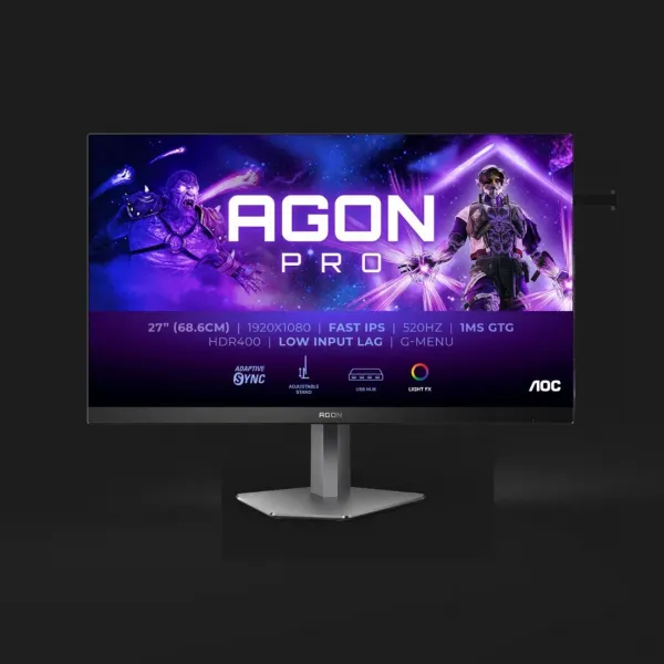 Монітор AOC 27 AG276FK IPS 520Hz (UA)