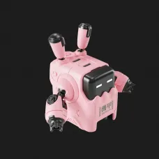 Блок живлення GravaStar Delta35 35Вт 2XUSB-C (Pink)