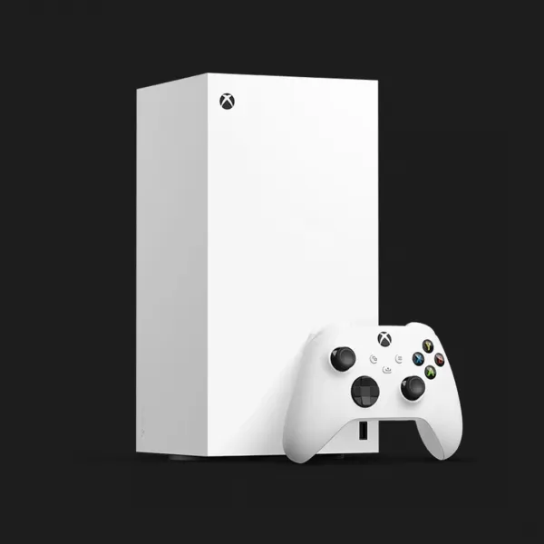 Ігрова приставка Microsoft Xbox Series X Digital Edition (Robot White) (1TB) (UA)