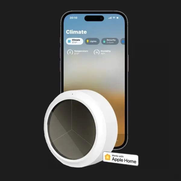 Розумний датчик температури та вологості з хабом Meross MS100FHHK-EU (White)