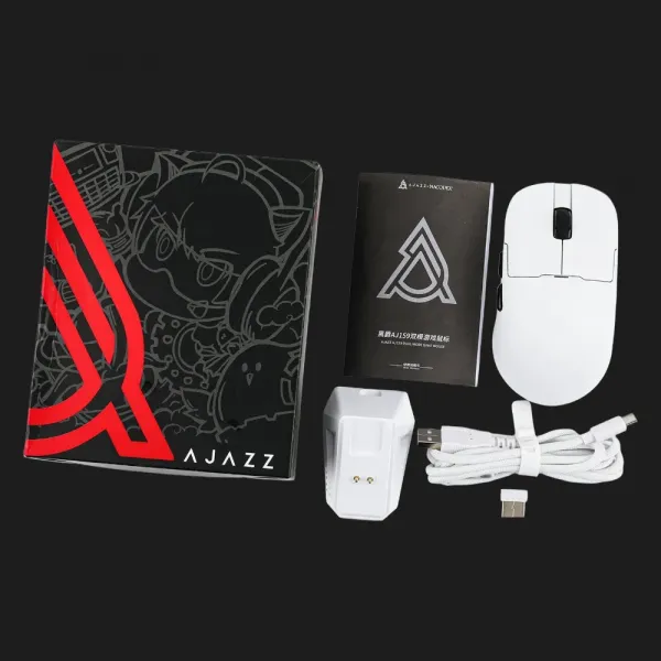 Ігрова миша Ajazz AJ159P MC (White) (UA)
