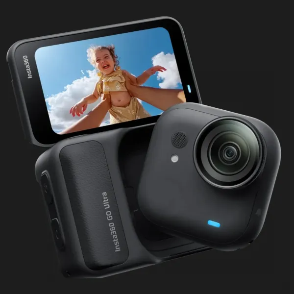 Екшн-камера Insta360 GO Ultra Midnight Black Standard Bundle